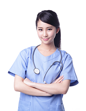 Nurse Standing with Arms Crossed